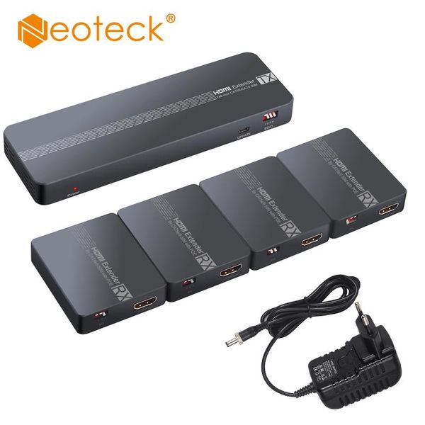 audio cables & connectors neoteck extender splitter 1 to 4 over ethernet cat6 / cat7 up 50m with ir edid 1080p poc for dvd hdtv
audio cables & connectors neoteck extender splitter 1 to 4 over ethernet cat6 / cat7 up 50m with ir edid 1080p poc for dvd hdtv