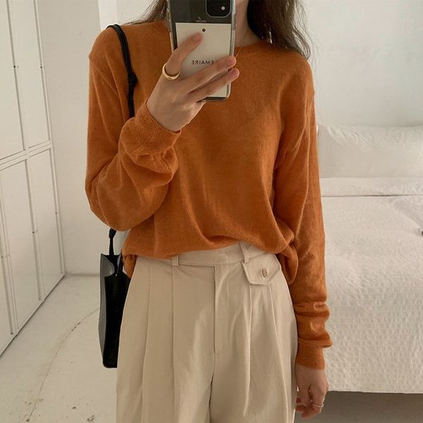 2020 autumn new korean light mature styleversatile and loose crew neck sweater for women pullover pullover pullover gu1z6, White;black
2020 autumn new korean light mature styleversatile and loose crew neck sweater for women pullover pullover pullover gu1z6, White;black