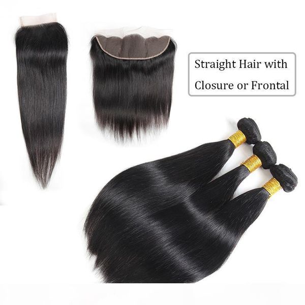 brazilian straight 3 or 4 bundles with closure 100% unprocessed brazilian virgin human hair extension peruvian virgin remy hair straight, Black
brazilian straight 3 or 4 bundles with closure 100% unprocessed brazilian virgin human hair extension peruvian virgin remy hair straight, Black