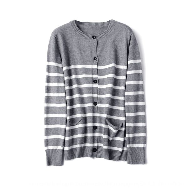 striped knitted cardigan sweatercoat sweaterwomen's 2020 autumn new korean navy stripe crew neck pocket coat sweater rxvi2, White;black
striped knitted cardigan sweatercoat sweaterwomen's 2020 autumn new korean navy stripe crew neck pocket coat sweater rxvi2, White;black