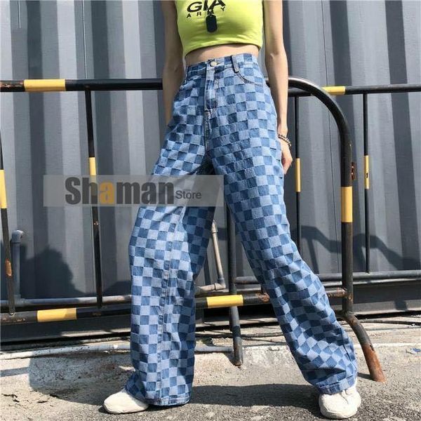 luxury designer harajuku boyfriend blue jeans for women clothing vintage plaid straight loose blue denim jeans woman high waist
luxury designer harajuku boyfriend blue jeans for women clothing vintage plaid straight loose blue denim jeans woman high waist