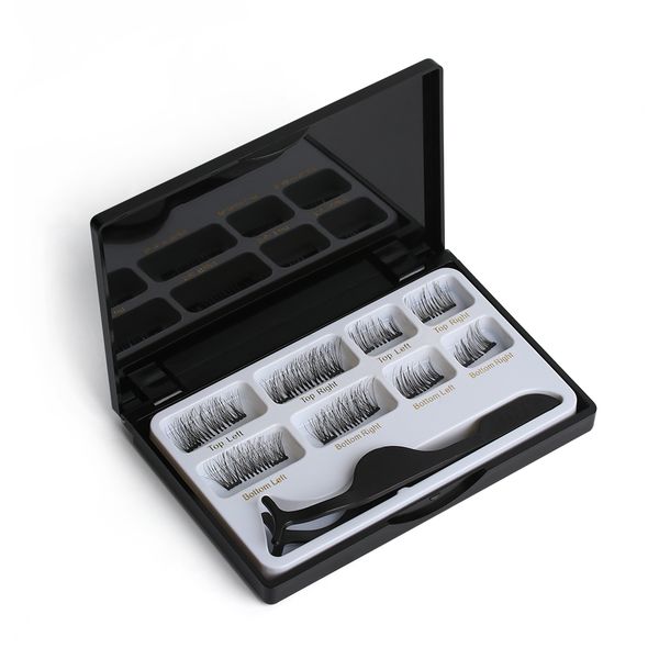 2 styles mixed dual magnetic false eyelashes extension thick long natural magnet eyelashes with tweezer makeup tools
2 styles mixed dual magnetic false eyelashes extension thick long natural magnet eyelashes with tweezer makeup tools