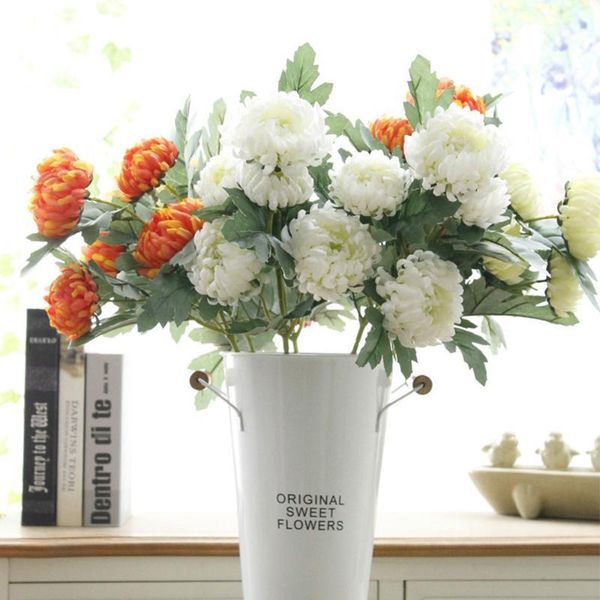 decorative flowers & wreaths 5 heads large silk chrysanthemum artificial marigolds autumn wedding home fake plants branches a87361
decorative flowers & wreaths 5 heads large silk chrysanthemum artificial marigolds autumn wedding home fake plants branches a87361