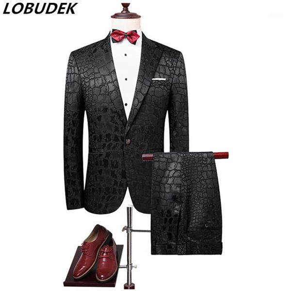black men's sets prom party fashion slim blazers outerwear nightclub bar singer performance show stage wear male host costumes1, Gray
black men's sets prom party fashion slim blazers outerwear nightclub bar singer performance show stage wear male host costumes1, Gray