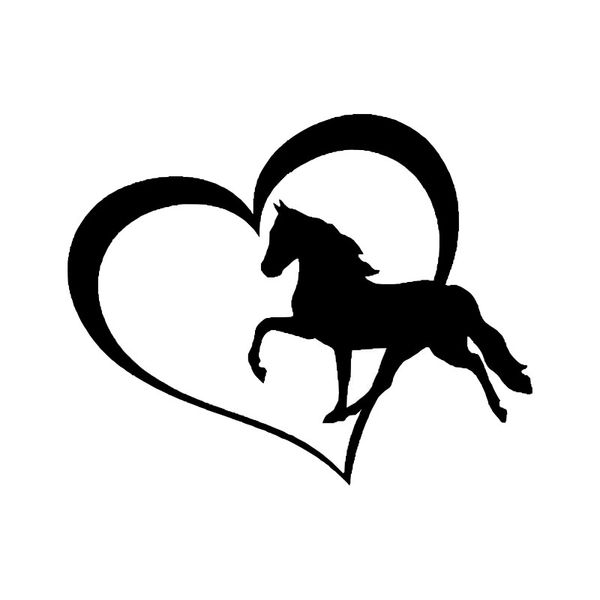 12.7*10.2cm lovely horse with heart car sticker creative car styling bumper decals black/sliver s1-2003
12.7*10.2cm lovely horse with heart car sticker creative car styling bumper decals black/sliver s1-2003