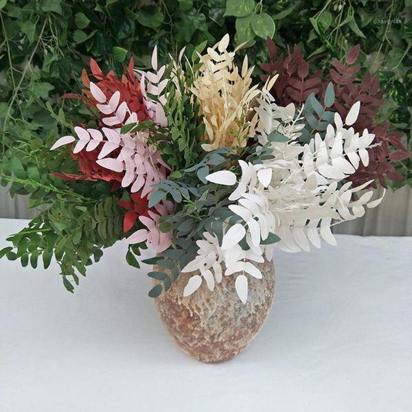 artificial eucalyptus bouquet fake leaves home wedding simulation plants decoration jugle vine faux foliage plants wreath1
artificial eucalyptus bouquet fake leaves home wedding simulation plants decoration jugle vine faux foliage plants wreath1