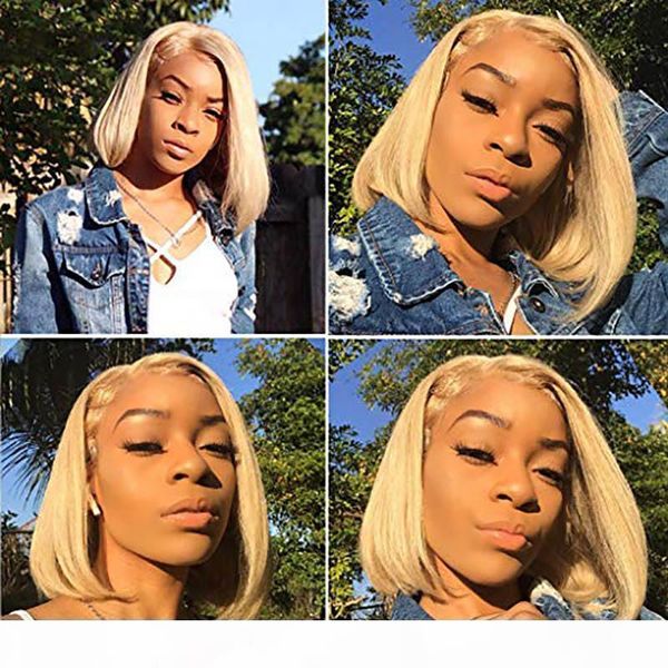 lace frontal brazilian hair bob wigs #613 color pre plucked bleached knots remy glueless straight blonde human hair wig for black women, Black;brown
lace frontal brazilian hair bob wigs #613 color pre plucked bleached knots remy glueless straight blonde human hair wig for black women, Black;brown
