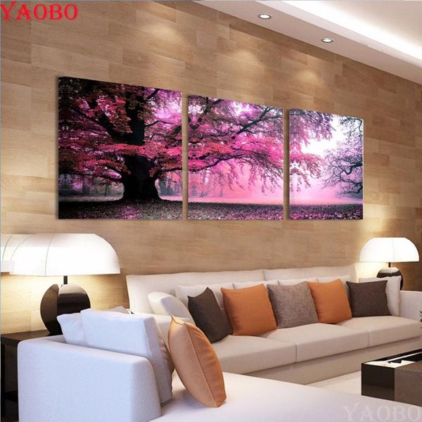 5d diy full square drill diamond painting purple tree landscape 3pcs/set cross stitch rhinestone embroidery mosaic painting home
5d diy full square drill diamond painting purple tree landscape 3pcs/set cross stitch rhinestone embroidery mosaic painting home