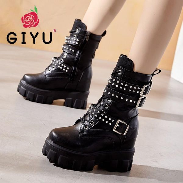 2020 женской обувь на молнию rivet платформа boots женщина черный mid-теленок мотоциклы сапоги для womens пряжки ремня коренастых женщин, Black
2020 женской обувь на молнию rivet платформа boots женщина черный mid-теленок мотоциклы сапоги для womens пряжки ремня коренастых женщин, Black