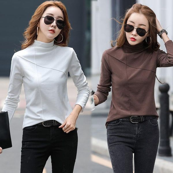 women's polos autumn and winter style thickened half turtleneck base shirt female outer wear foreign trade women's dress1, White
women's polos autumn and winter style thickened half turtleneck base shirt female outer wear foreign trade women's dress1, White