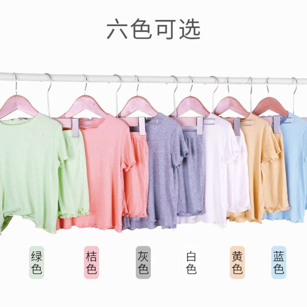 children's pajamas summer thin pure ear color edge boys and girls home wear shorts short sve underwear set vm2p, Blue;red
children's pajamas summer thin pure ear color edge boys and girls home wear shorts short sve underwear set vm2p, Blue;red