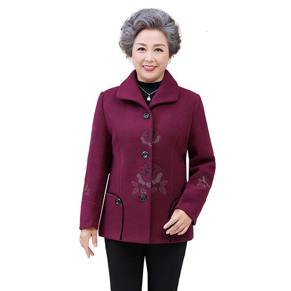 2021 new middle-aged elderly women's coat fashions spring plus size single-breasted outwear 5xl w71 chgi, Black;brown
2021 new middle-aged elderly women's coat fashions spring plus size single-breasted outwear 5xl w71 chgi, Black;brown