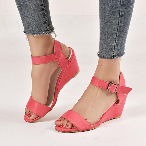 goxpacer fashion women shoes hasp banquet wedding summer sandals fashion buckle peep-toe wedge heel all-match ing, Black
goxpacer fashion women shoes hasp banquet wedding summer sandals fashion buckle peep-toe wedge heel all-match ing, Black