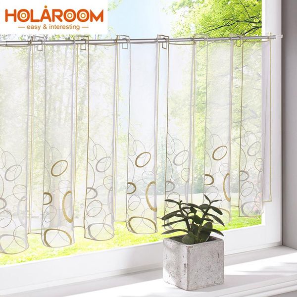 curtain & drapes circles pattern half-curtain embroidery striped short panel half for kitchen cafe livingroom cabinet door
curtain & drapes circles pattern half-curtain embroidery striped short panel half for kitchen cafe livingroom cabinet door