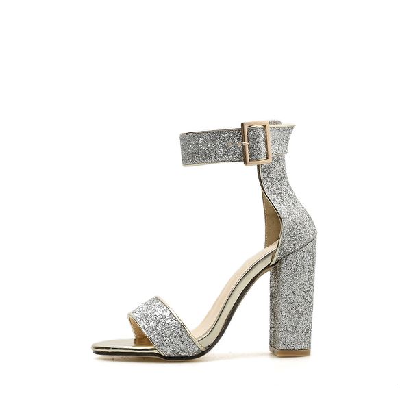 2020 designer woman toe luxury crystal sandals bling glitter sandalia silver fivela belt high heel stilettos summer dress shoes 6bw3, Black
2020 designer woman toe luxury crystal sandals bling glitter sandalia silver fivela belt high heel stilettos summer dress shoes 6bw3, Black