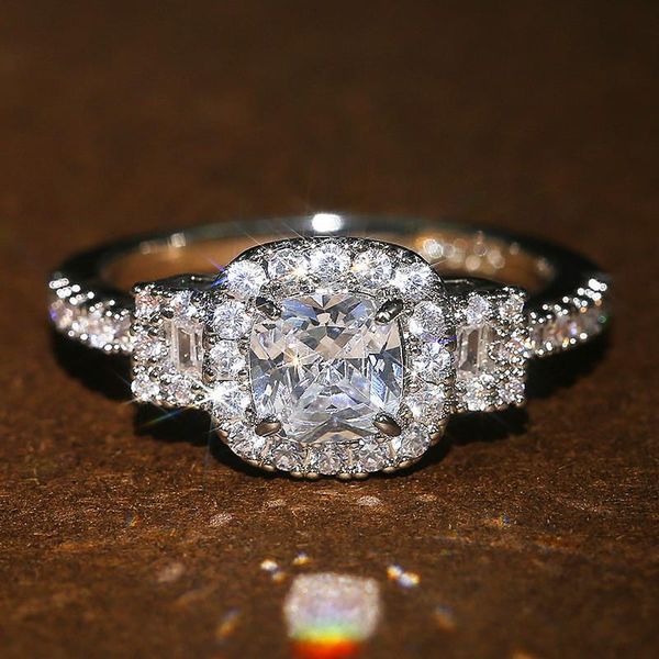 wedding rings luxury female white crystal stone ring vintage silver color thin promise love engagement for women, Slivery;golden
wedding rings luxury female white crystal stone ring vintage silver color thin promise love engagement for women, Slivery;golden