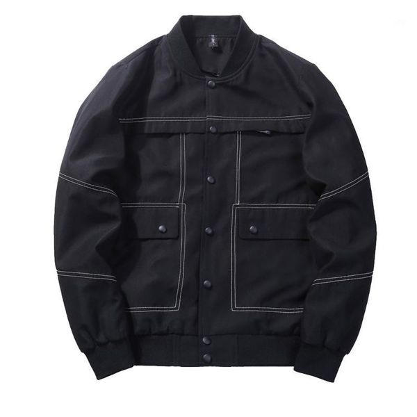 new spring men's jacket european size style multi-pocket casual cute hip hop jacket bomber windbreaker 3xl bx3111, Black;brown
new spring men's jacket european size style multi-pocket casual cute hip hop jacket bomber windbreaker 3xl bx3111, Black;brown