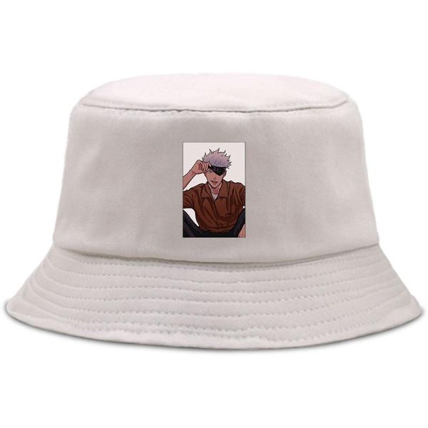 jujutsu kaisen gojo cool boy prints man woman fishing caps summer cool sunscreen cap outdoor sun shade hats fashion bucket hat, Blue;gray
jujutsu kaisen gojo cool boy prints man woman fishing caps summer cool sunscreen cap outdoor sun shade hats fashion bucket hat, Blue;gray