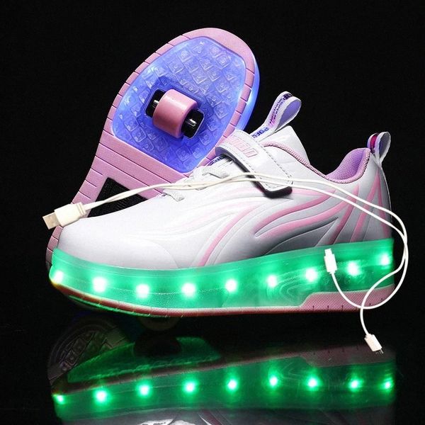 size 28-40 led wheel sneakers for kids usb charging glowing roller shoes with lights double wheels children skate shoes #cc0j
size 28-40 led wheel sneakers for kids usb charging glowing roller shoes with lights double wheels children skate shoes #cc0j
