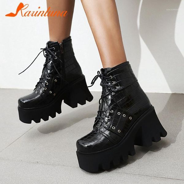 boots karin 2021 fashion big size 44 platform shoes woman female zip up cross-tied motorcycle female1, Black
boots karin 2021 fashion big size 44 platform shoes woman female zip up cross-tied motorcycle female1, Black