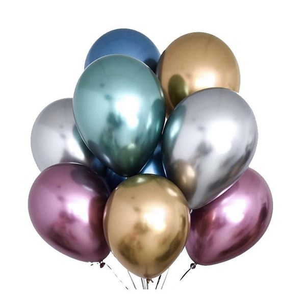 10pcs 12inch new metallic latex balloons thick pearly metal chrome alloy colors pgraph wedding party decoration sqcagc
10pcs 12inch new metallic latex balloons thick pearly metal chrome alloy colors pgraph wedding party decoration sqcagc