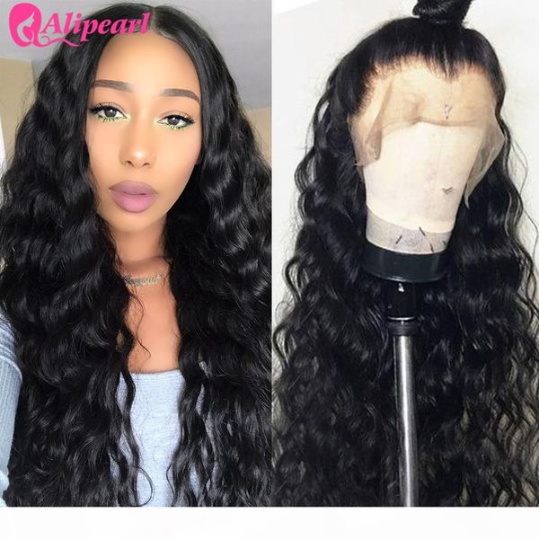 alipearl loose deep wave lace front human hair wigs 130 150 180 density pre plucked brazilian hair wigs remy natural color, Black
alipearl loose deep wave lace front human hair wigs 130 150 180 density pre plucked brazilian hair wigs remy natural color, Black