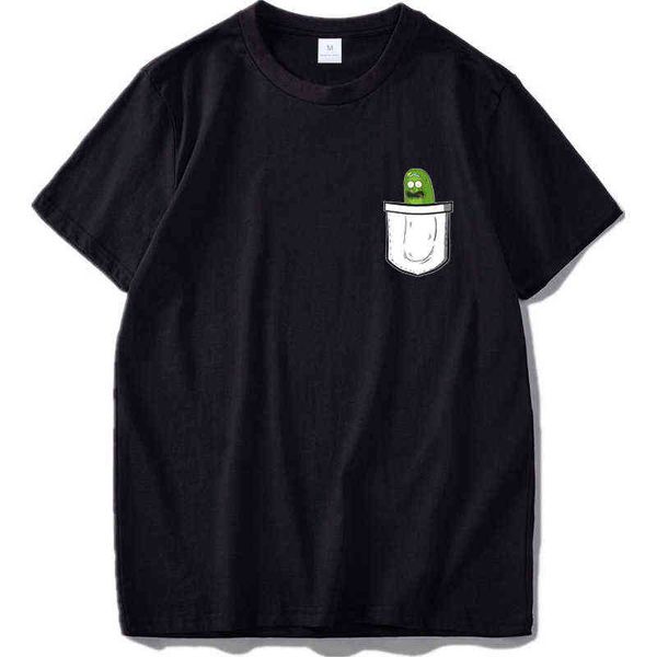 rick pickle in pocket t shirt 100% cotton inspired pattern print short sleeved soft breathable spring tshirt eu size g220216, White;black
rick pickle in pocket t shirt 100% cotton inspired pattern print short sleeved soft breathable spring tshirt eu size g220216, White;black