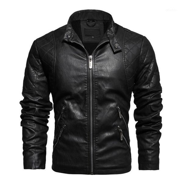 2019 new leather jacket men fashion winter fleece casual motorcycle jackets autumn male pu coat mens brand clothing1, Black
2019 new leather jacket men fashion winter fleece casual motorcycle jackets autumn male pu coat mens brand clothing1, Black
