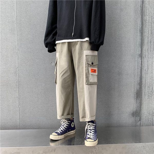 new summer autumn men stylist pants nine-piece pants men super-fire straight loose spring and autumn wide-legged pants casual pant, Black
new summer autumn men stylist pants nine-piece pants men super-fire straight loose spring and autumn wide-legged pants casual pant, Black
