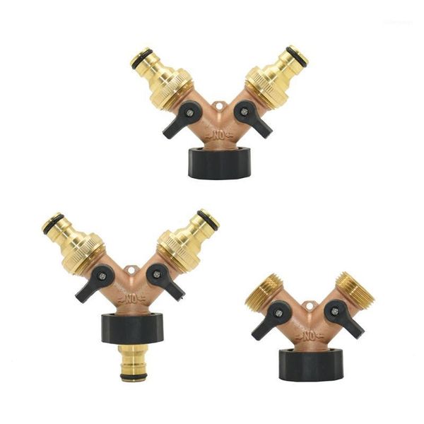 brass 2-way garden tap female 3/4 y irrigation valve water splitter quick connector garden hose splitter 1 set1
brass 2-way garden tap female 3/4 y irrigation valve water splitter quick connector garden hose splitter 1 set1