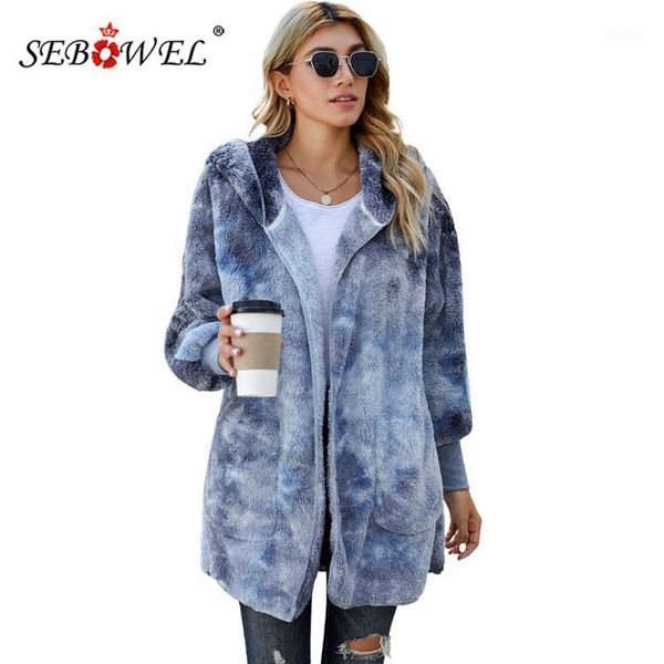 sebowel winter women's soft fleece hooded open front coat fashion lady tie dye/camo long sleeve oversized plush outerwear s-xxl1, Black
sebowel winter women's soft fleece hooded open front coat fashion lady tie dye/camo long sleeve oversized plush outerwear s-xxl1, Black