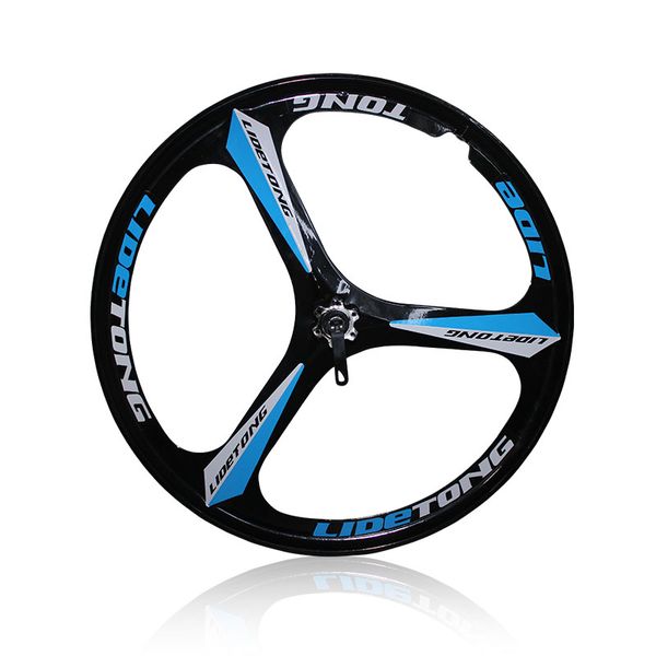 24 / 26 inch front & rear rims for mountain bike, 3 spokes magnesium alloy, bearing type, front wheel with quick release
24 / 26 inch front & rear rims for mountain bike, 3 spokes magnesium alloy, bearing type, front wheel with quick release