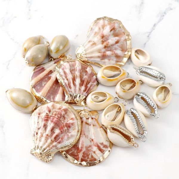 5pcs new 20-45mm mix natural seashell gold plated crafts handmade ornaments for pendant shells diy jewelry home de jlluvd, Black
5pcs new 20-45mm mix natural seashell gold plated crafts handmade ornaments for pendant shells diy jewelry home de jlluvd, Black