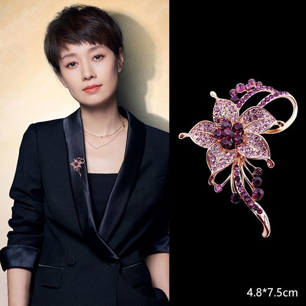 high-end accessories flower brooch ladies fashion all-match coat dress brooch suitable for social gathering wedding gifts, Gray
high-end accessories flower brooch ladies fashion all-match coat dress brooch suitable for social gathering wedding gifts, Gray