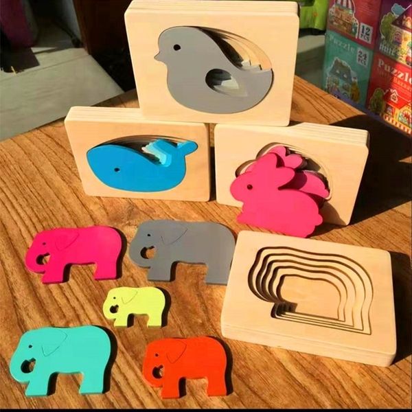 multilayer jigsaw puzzles baby toys montessori kids wooden toys for children animal carton 3d puzzle early educational aids gift y200413
multilayer jigsaw puzzles baby toys montessori kids wooden toys for children animal carton 3d puzzle early educational aids gift y200413