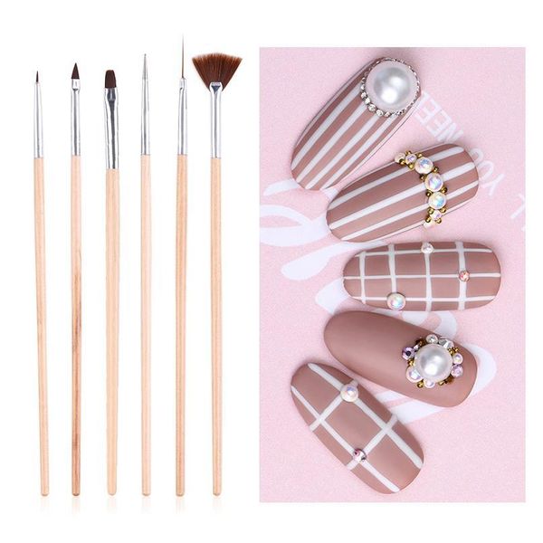8pcs/set uv gel liner nail brush painting drawing liner acrylic pens marble handle nail art pens diy tool for gel jlljox
8pcs/set uv gel liner nail brush painting drawing liner acrylic pens marble handle nail art pens diy tool for gel jlljox