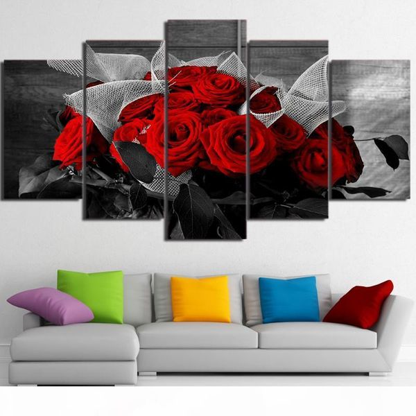 canvas living room hd printed pictures home decor 5 piece pcs beautiful red roses painting wall art modular poster frame modern
canvas living room hd printed pictures home decor 5 piece pcs beautiful red roses painting wall art modular poster frame modern