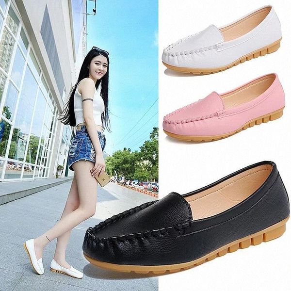 casual women flats shoes women loafers slip on nurse shoes moccasins white black shallow single maternity leather #0x6h
casual women flats shoes women loafers slip on nurse shoes moccasins white black shallow single maternity leather #0x6h