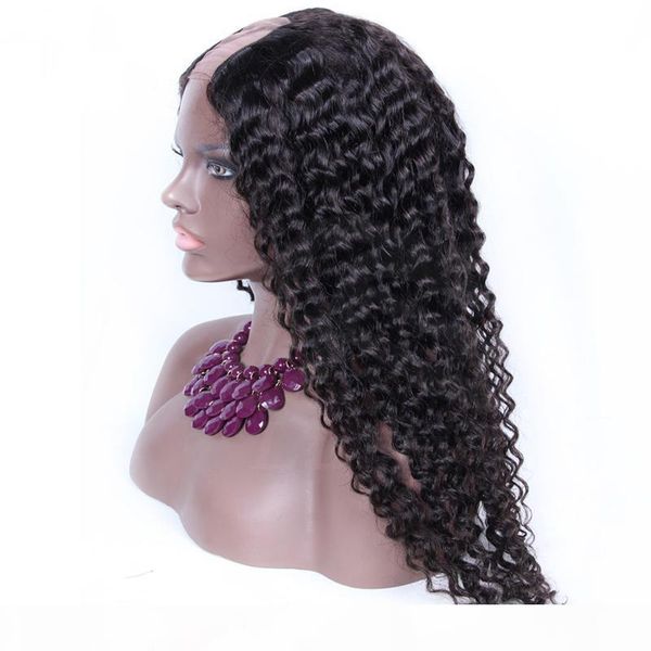 kinky curly u part wig human hair for african american middle part pre plucked glueless virgin brazilian u part human hair curly wigs, Black;brown
kinky curly u part wig human hair for african american middle part pre plucked glueless virgin brazilian u part human hair curly wigs, Black;brown