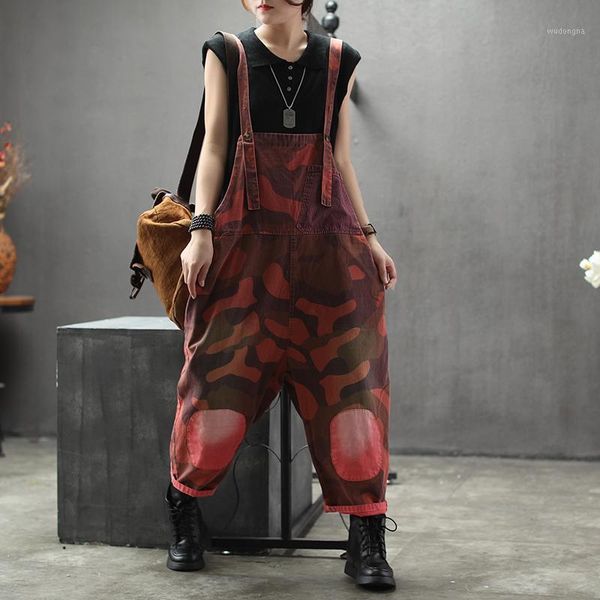 camouflage cargo jumpsuits women fashion suspender harem pants patchwork pocket vintage overalls streetwear drop crotch trousers1, Black;white
camouflage cargo jumpsuits women fashion suspender harem pants patchwork pocket vintage overalls streetwear drop crotch trousers1, Black;white