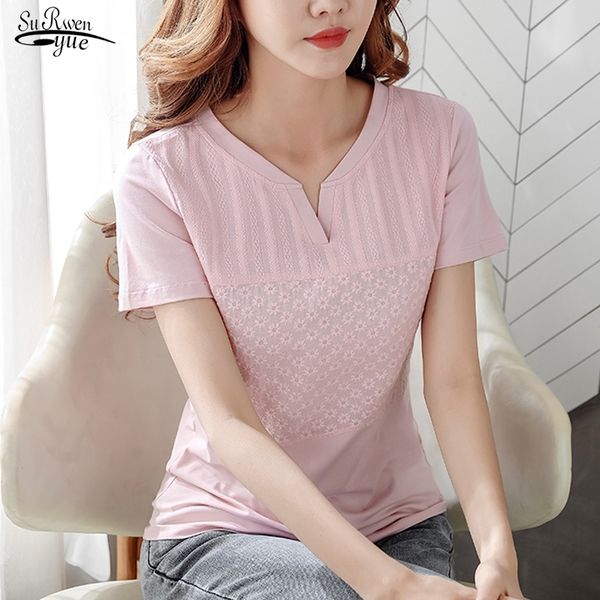 fashion summer new short sleeve solid women blouse shirt v-neck cotton office lace blouses feminine plus size 8587 50 y200828, White
fashion summer new short sleeve solid women blouse shirt v-neck cotton office lace blouses feminine plus size 8587 50 y200828, White