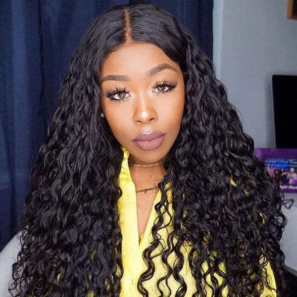 lx brand water wave wigs for women light brown lace middle part long curly lace wig synthetic wigs cosplayfactory direct, Black
lx brand water wave wigs for women light brown lace middle part long curly lace wig synthetic wigs cosplayfactory direct, Black