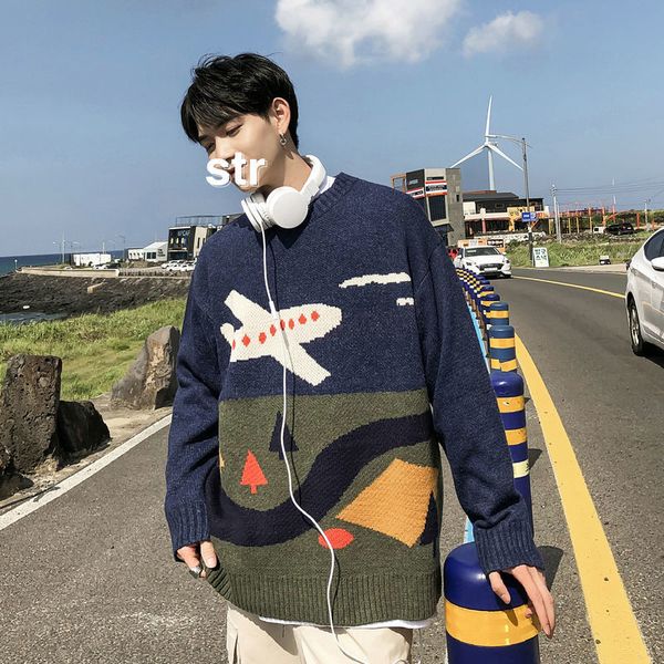 men's blouse 2021 autumn new winter cartoons leisure nightgown male clothing xmjd, White;black
men's blouse 2021 autumn new winter cartoons leisure nightgown male clothing xmjd, White;black