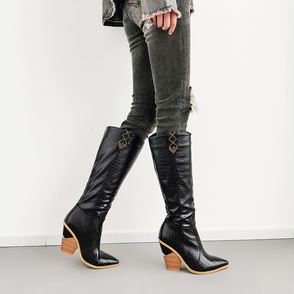 on 2021 women knee boot plus size 22-28cm long animal standard winter boots ladies oehp, Black
on 2021 women knee boot plus size 22-28cm long animal standard winter boots ladies oehp, Black
