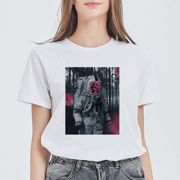summer fashion women flower astronaut printed t shirts women fashion hipster pretty trendy harajuku tshirt ropa mujer, White
summer fashion women flower astronaut printed t shirts women fashion hipster pretty trendy harajuku tshirt ropa mujer, White