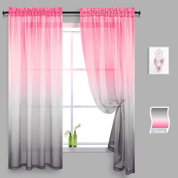 modern fashion pink gray gradeint tulle curtain romantic wedding home decoration voile fabric for living room bedroom kitchen #4
modern fashion pink gray gradeint tulle curtain romantic wedding home decoration voile fabric for living room bedroom kitchen #4