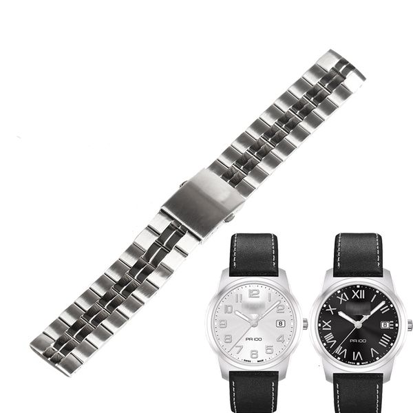 wholesale and retail strap, tissot t049 pr100, solid stainless steel band t049407a, Black;brown
wholesale and retail strap, tissot t049 pr100, solid stainless steel band t049407a, Black;brown