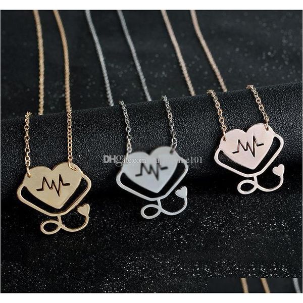 4 styles rose gold/gold/silver stethoscope lariat heart pendant necklace nurse medical nursing jewelry medicine graduation gift spdp
4 styles rose gold/gold/silver stethoscope lariat heart pendant necklace nurse medical nursing jewelry medicine graduation gift spdp