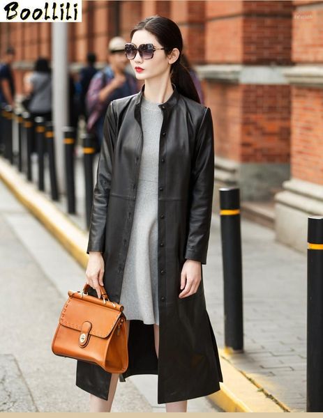boollili women geunine leather jacket real sheepskin coat female fashion spring autumn long trench ladies outerwear1, Black
boollili women geunine leather jacket real sheepskin coat female fashion spring autumn long trench ladies outerwear1, Black