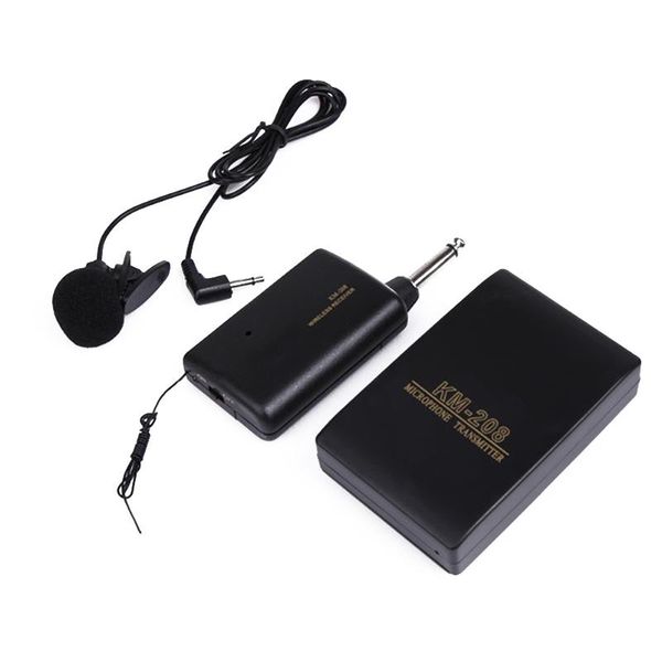 3.5mm stereo wireless fm transmitter receiver lavalier lapel clip microphone 
3.5mm stereo wireless fm transmitter receiver lavalier lapel clip microphone